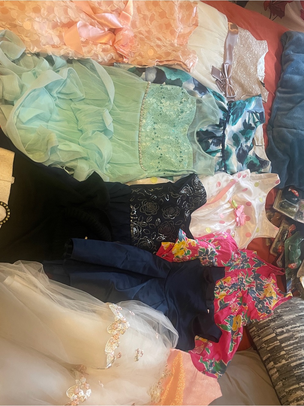 Girls' Size 6 lot of dresses mixed brands